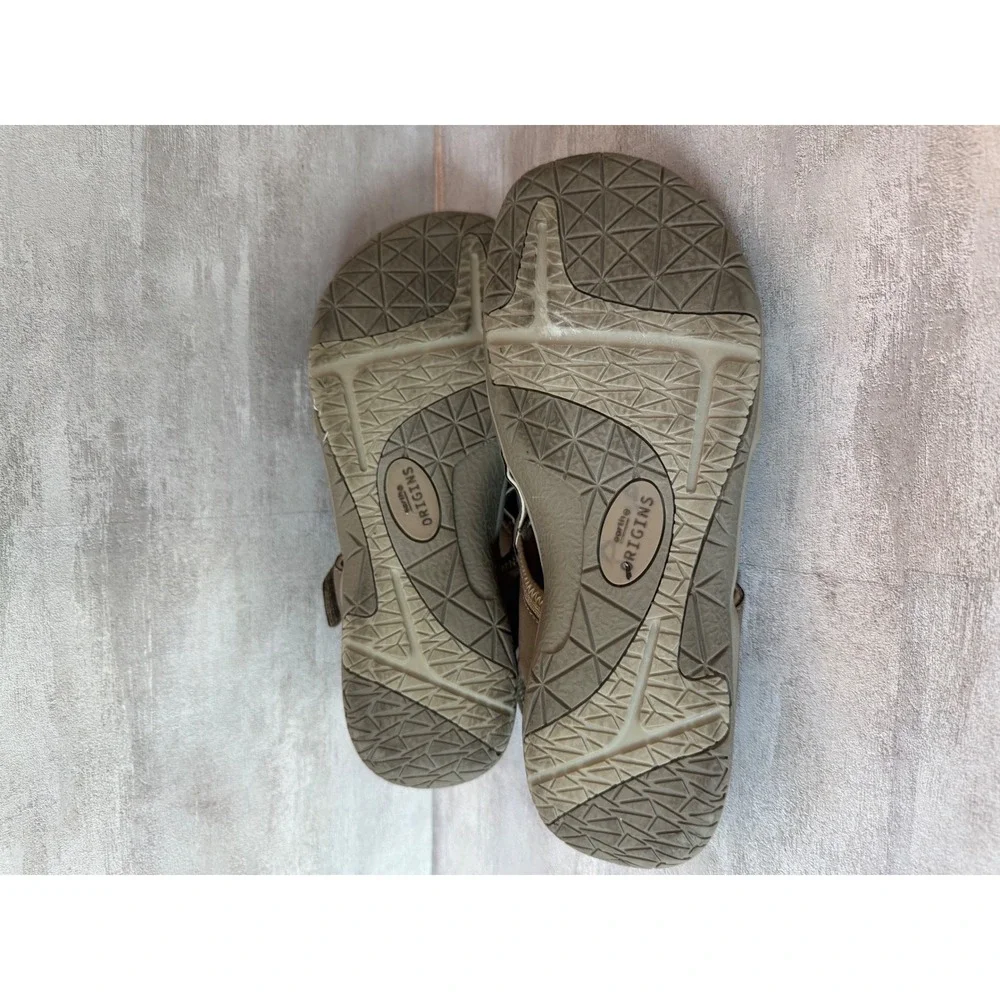 Earth Origins Stacy Brown Comfort Sandal Strap Casual Womens‎ Size 10M